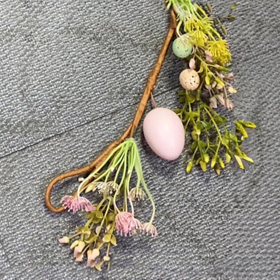 Yousheng пасхальный венок, украшение, искусственная пасхальная гирлянда с яйцами и ягодами для весеннего декора дома, двери, стены, окна