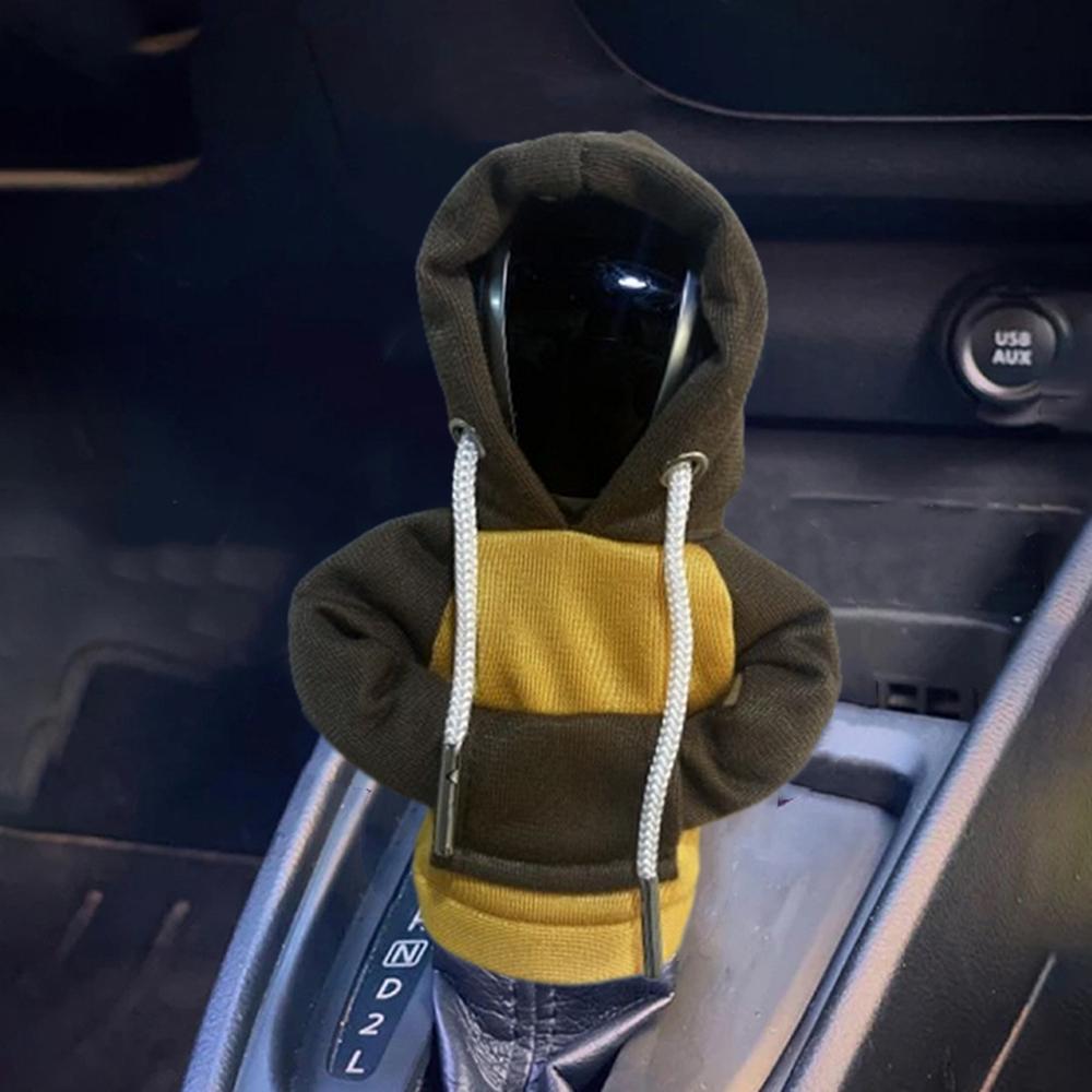 Universal Hoodie Car Gear Car Shift Lever Cover Change Lever Sweatshirt Gearshift Cover Hoodie Gear Knob Sweater Car Decorations