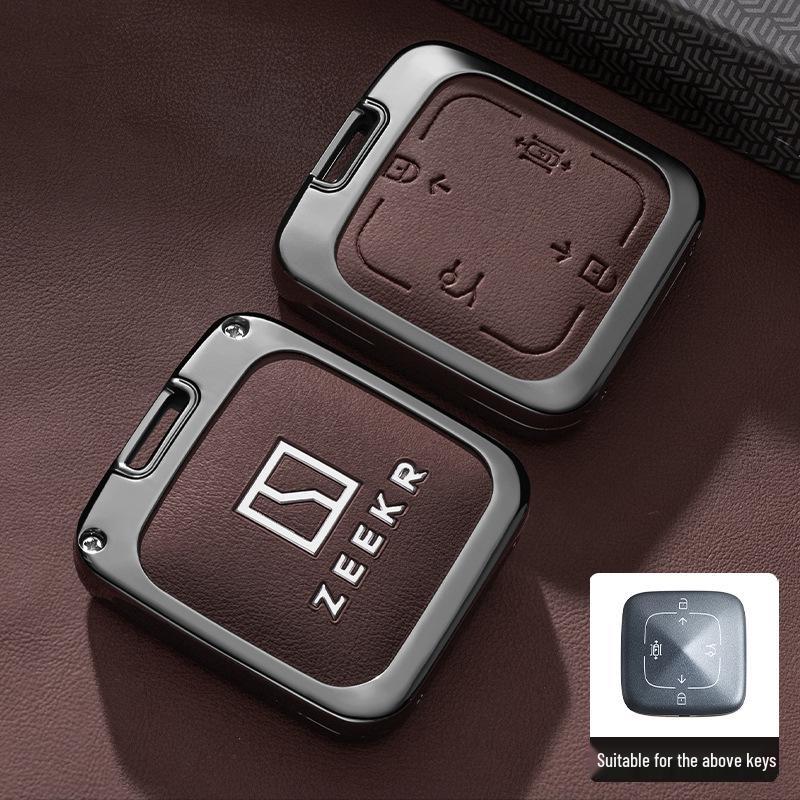 Bluetooth Брелок-Ключница для Zeekr JiKe 007 - Автоаксессуар, Чехол, Пряжка и Мужская Сумка