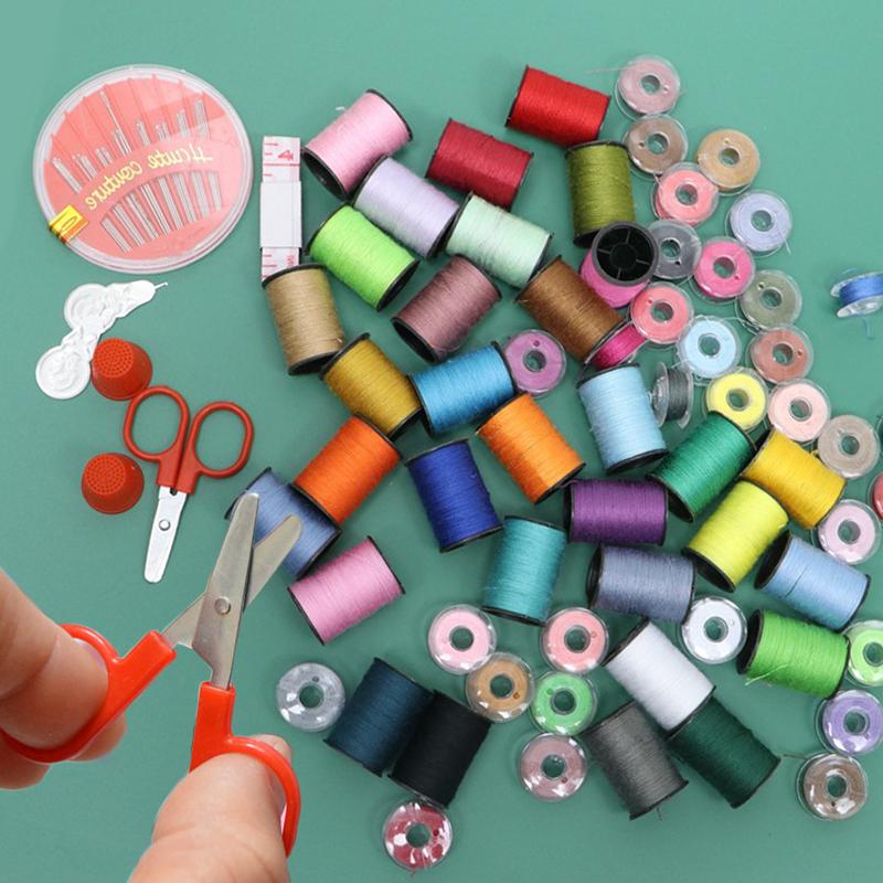 Швейный набор Мини Ручная швейная машинка Игла Набор ниток Бытовая одежда DIY Заплатки Шитье Рукоделие Инструменты Принадлежности TMZ