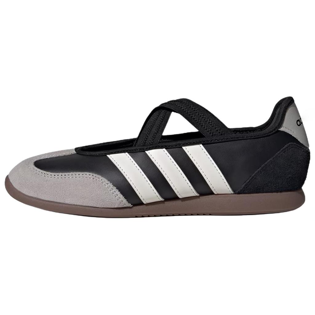 adidas Barreda Classic Удобные туфли Мэри Джейн Женская обувь Черный Белый HQ7401