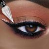 Beautiful Shiny Silver Eyeliner Eyeshadow Waterproof Diamond Rose Gold Color Glitter Sequins Eyeliner Eye Shadow Makeup Beauty Cosmetics