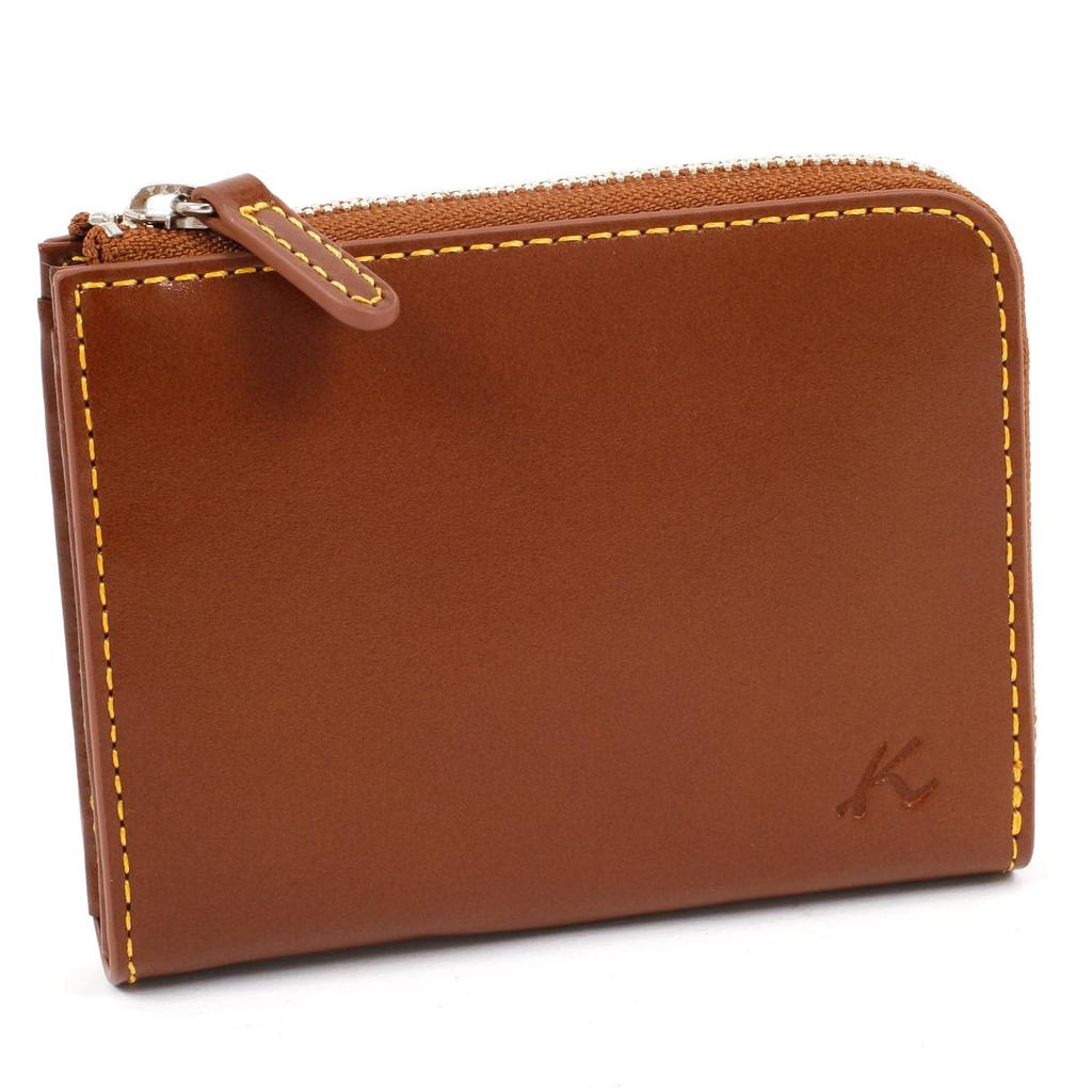 [Kitamura] Coin Purse ZH0482-60401 BRW/YELst