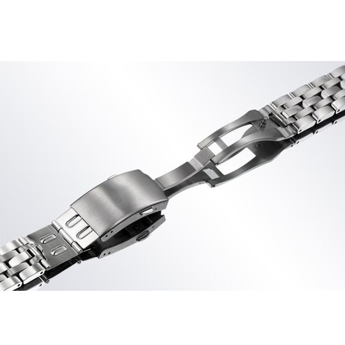 19mm PRC200 T17 T461 T014430A T014410A Series Watchband Watch Solid Stainless Steel Bracelet Male Strap For T17