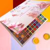 Не слеживающаяся многоцветная портативная 99-цветная блестящая пластина для теней для век для девочек