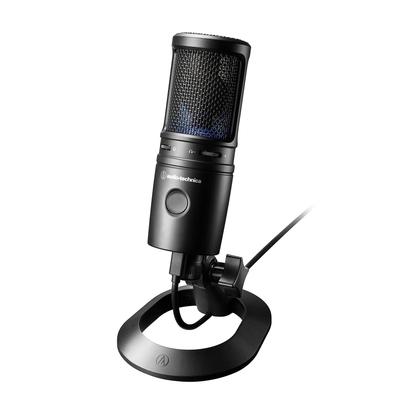Audio Technica USB-микрофон USB-конденсаторный микрофон Конденсаторный микрофон Игровой микрофон Игровой игровой стример Создание контента Распространение