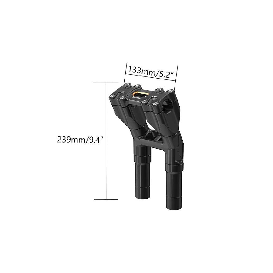 Kickback Handlebar Riser 8"/ 7"/6"/5" For Harley Sportster 883 Super Low XL883L XL883C Sportster 1200 Nightster XL1200N XL1200NS