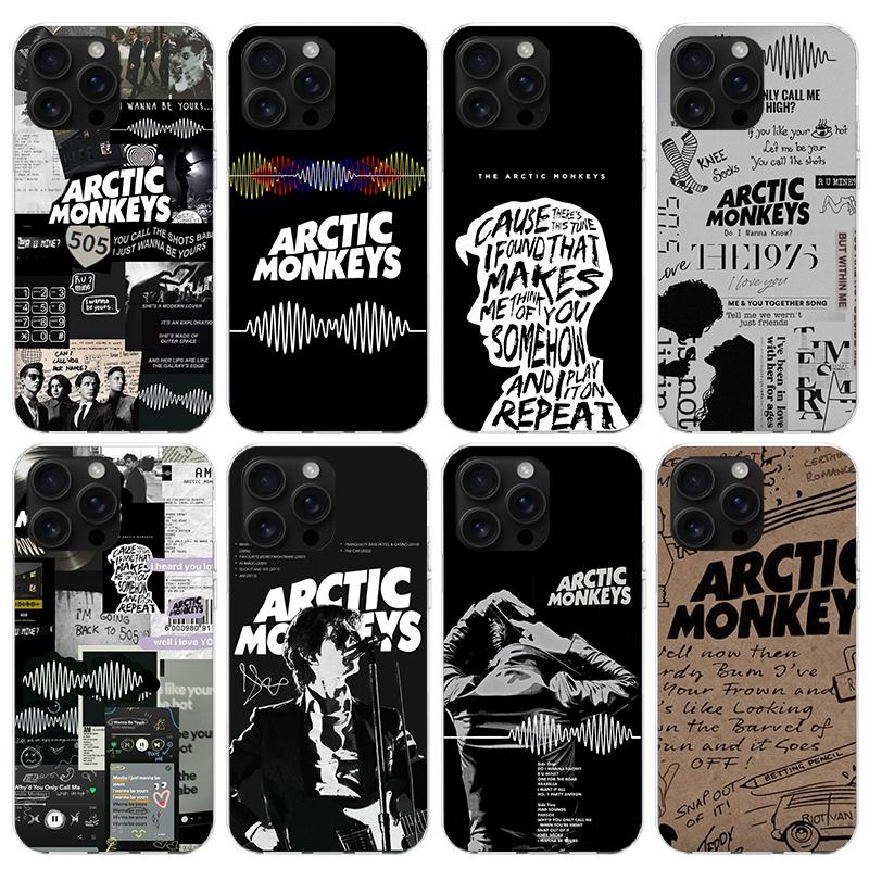 Arctic M-Monkeys Special Offer Phone Case For iPhone 17 Air 11 13 Mini 14 15 Plus 16 12 Pro Max 16E SE 7 8 Pattern Soft TPU Back