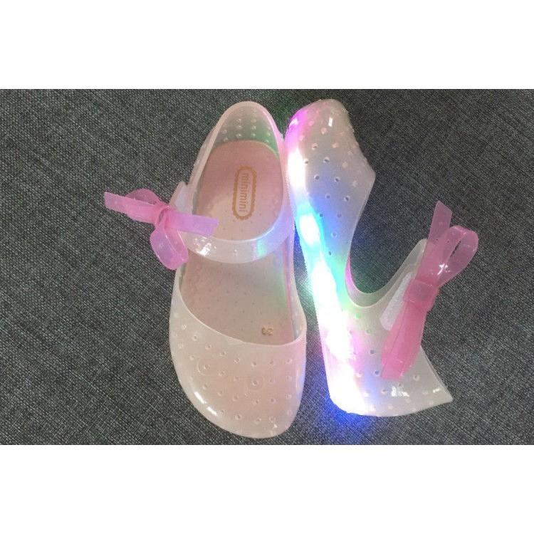 Mini Sandale Melissa Butterfly Led Lumières Princesse Parfumée Enfant Symphonie