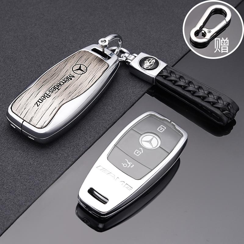 SFX1 For Mercedes Benz A B C E Class GLS GLA GLK GLC CLS CLA AMG W176 W204 W205 W212 W463 Leather Car Remote Key Case Cover Shell