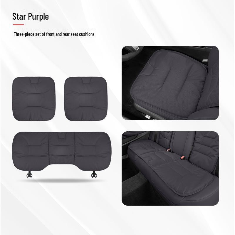 Универсальные вентилируемые подушки для автомобильных сидений из кожи наппа — всесезонные, дышащие, высококачественные, перфорированные, для всех моделей.