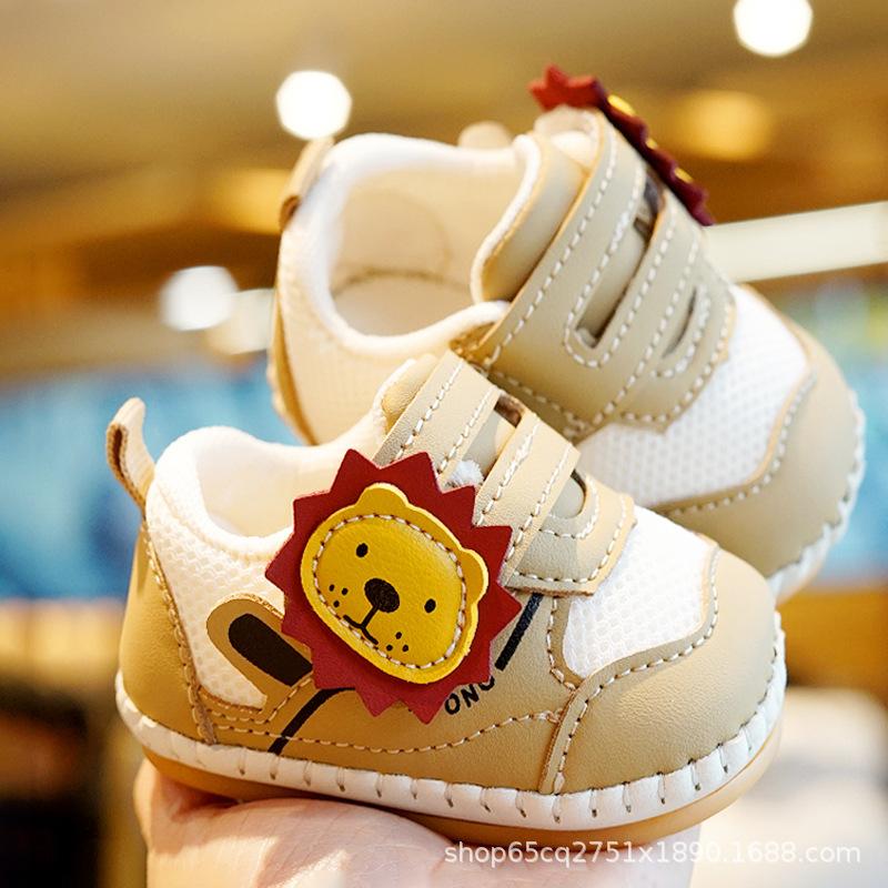 Baby Shoes Spring Autumn Breathable Soft Soled Toddler Shoes Girl Sneaker for Newborn Baby Antiskid Barefoot Shoes Kids Zapatos