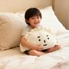 Creative Dumpling-shaped Throw Pillow: Plush Pleated , It Is Both A Cushion And A Fun Home Decoration
