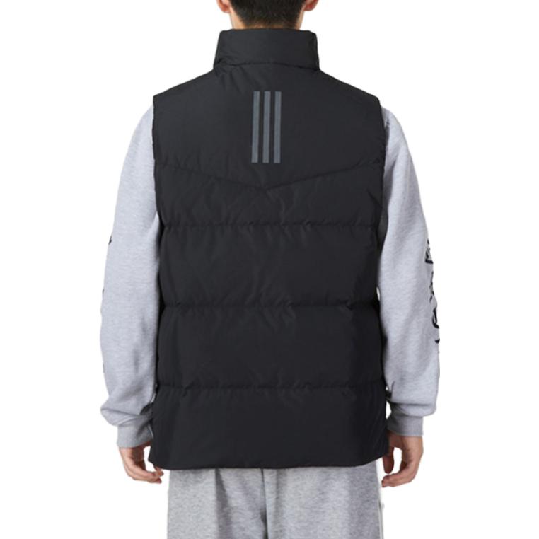adidas Пуховой жилет с принтом логотипа Черный HN4403