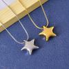 Non Fading Star Necklace Hanging Collarbone Chain Unique Gold Pendant  Women's Jewelry Gift