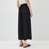 Women's Mulberry Silk Loose Fit Casual Cropped Pants
