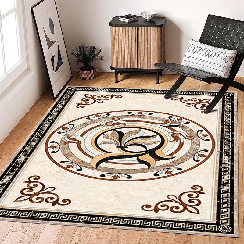 Ковер для гостиной спальни Декор Этнический Марокканский Винтажный Персидский Богемный Ковер Большого Размера С Племенным Принтом Нескользящий Ковер