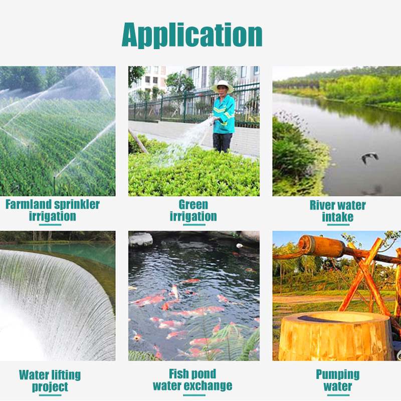 50 Вт, 4500 л/ч, 5 м, 12 В/24 В постоянного тока, солнечный водяной насос, бесщеточный двигатель, погружной насос для циркуляции воды, ирригационный фонтан, пруд для разведения рыбы