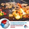 Temperature Gauge 0-300 Degrees Celsius Gauge Stainless Steel Cooking Thermometer for Barbecue BBQ