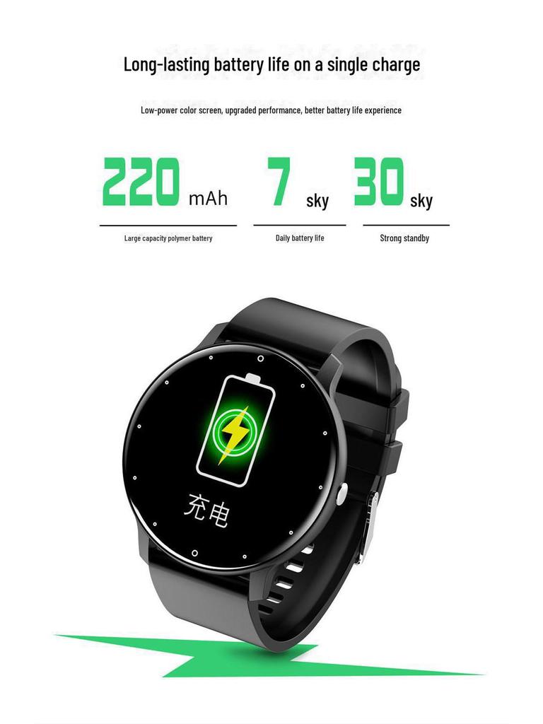 Смарт-часы ZL02CPRO с Bluetooth, пульсометром, артериальным давлением, водонепроницаемостью, функцией звонков и фитнес-трекером.