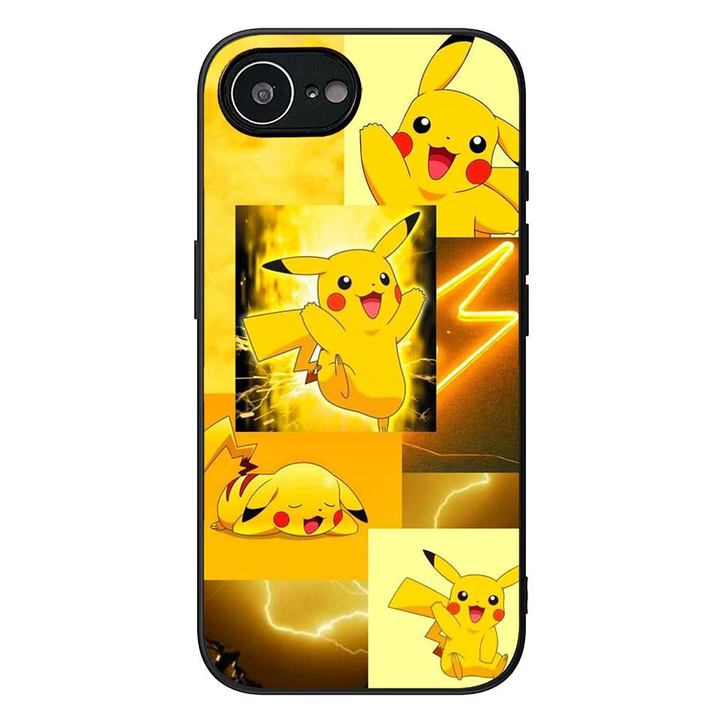 Soft Cover for Xiaomi Redmi 15 9A 9C NFC 7A 9T Note 9 8 7 8T 15c A5 Coque Phone Case P-Pokemons GO P-Pikachus Mewtwo