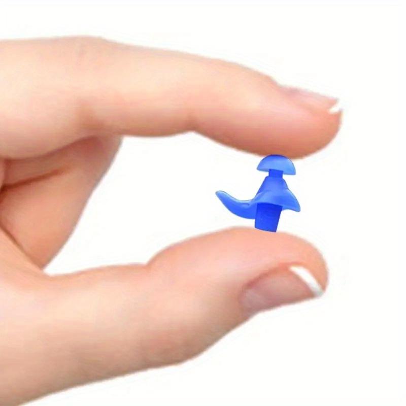 Набор из 8 мягких силиконовых берушей - Удобная и надежная посадка, шумоподавление - Водонепроницаемые беруши для плавания и дайвинга с защитой от выпадения