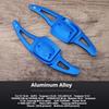 For VW Golf 8 CC Tiguan L Collar TAYRON Phaeton Teramont 2pcs Carbon Fiber Car Steering Wheel Shift Paddle Extension Shifters