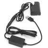 Адаптер питания постоянного тока LPE6 с имитацией аккумулятора и кабелем USB для Canon 5D2 5D3 5D4 6D 6D2