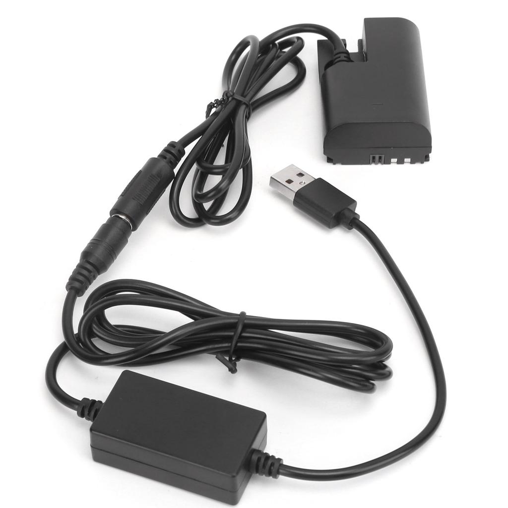 Адаптер питания постоянного тока LPE6 с имитацией аккумулятора и кабелем USB для Canon 5D2 5D3 5D4 6D 6D2