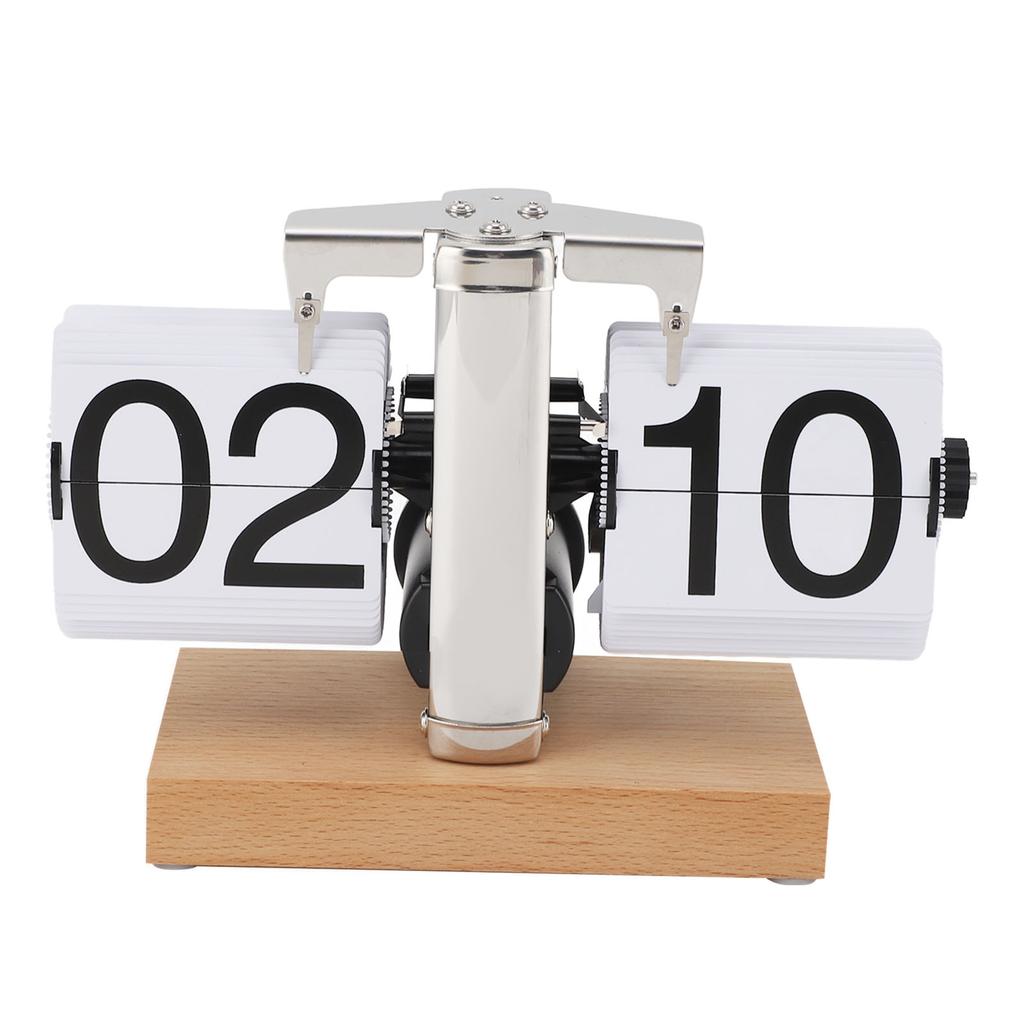 Ретро цифровые перекидные часы перекидные настольные часы механические на батарейках домашний офис декор 24 часа