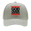 Печатная GOD OVER EVERYTHING Четыре сезона Уличная Дышащая Регулируемая Гольф-Кепка Унисекс Летняя Мода Сэндвич Бейсболка