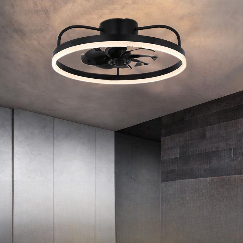 Ретро промышленный светодиодный потолочный вентилятор с инвертором