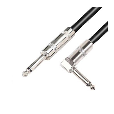 Гитарный кабель 6,35 мм с разъемом S-L, экранированный для баса, ПВХ, устойчивый к разрыву, 3 м, для микрофонов, бас-гитар, клавишных, усилителей и барабанов