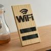 Yousheng Wi-Fi Знак Настольный Деревянный Знак с Паролем WIFI Беспроводная Сетевая Доска для Ресторана Супермаркета Офиса Домашнего Бара Кофейни Общежития