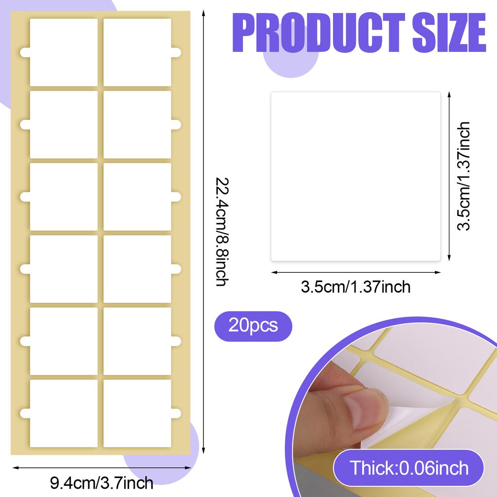 240 Pack Double Sided Tape For Acoustic Foam Panels & Walls, Heavy Duty Adhesive Squares With Easy Peel Tabs, Removable Mounting