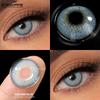 Eyeshare Natural Colored Eyes Crystal Lenses Cosmetics Brown Pupils Green Eye Contacts Lense Gray Beauty Lens