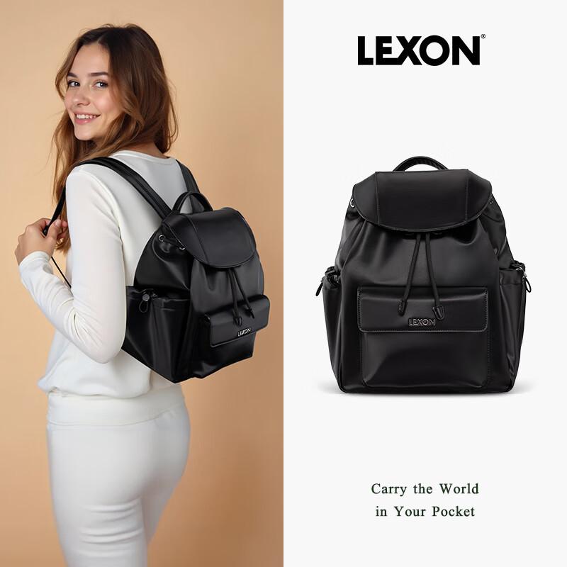 LEXON French Brand Backpack, Commuter Bag, Luxury Light Luxury Korean Style Ins Trend Fresh Travel Cute Girl Schoolbag
