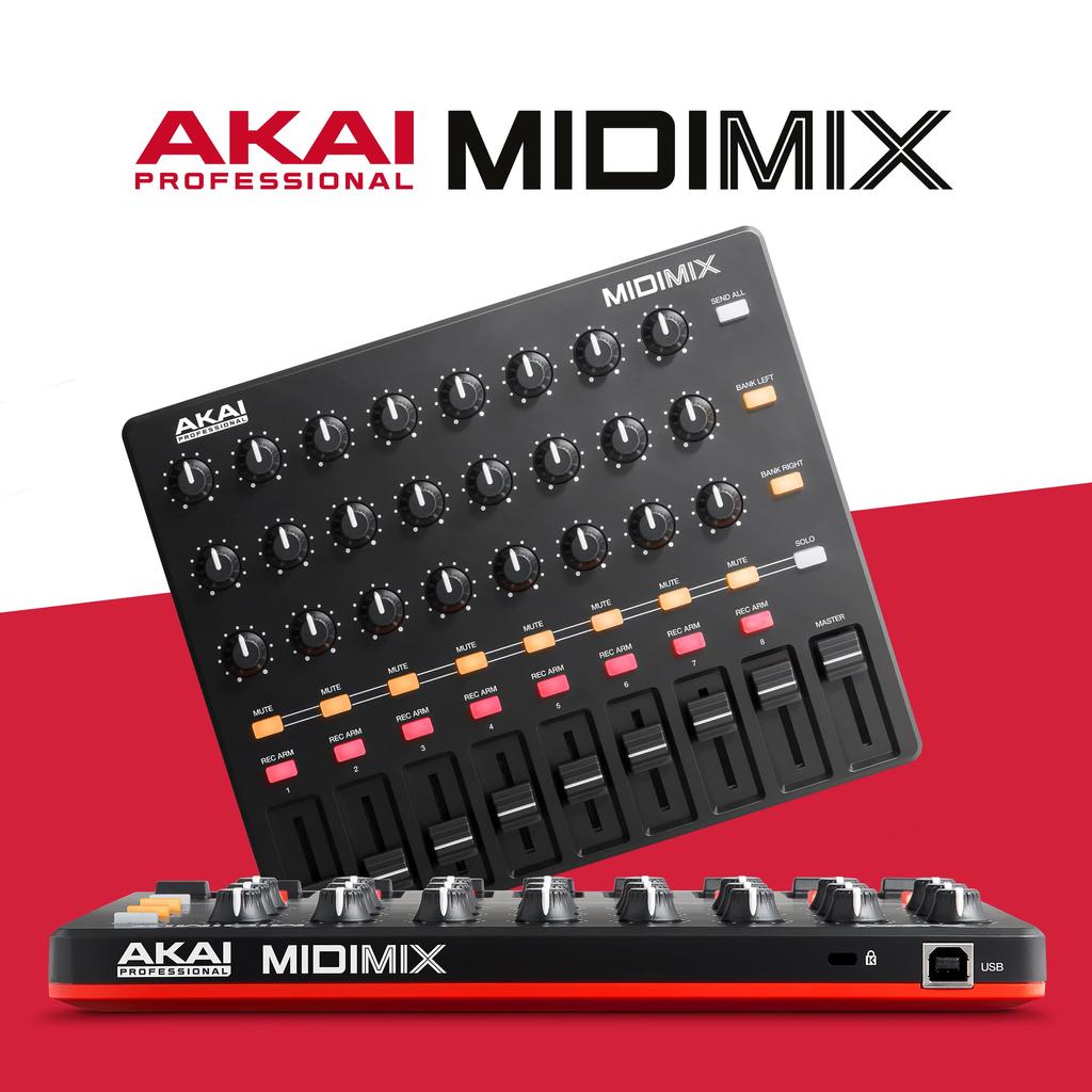 Akai Professional High Performance USB MIDI Mixer DAW Controller MIDI MIX