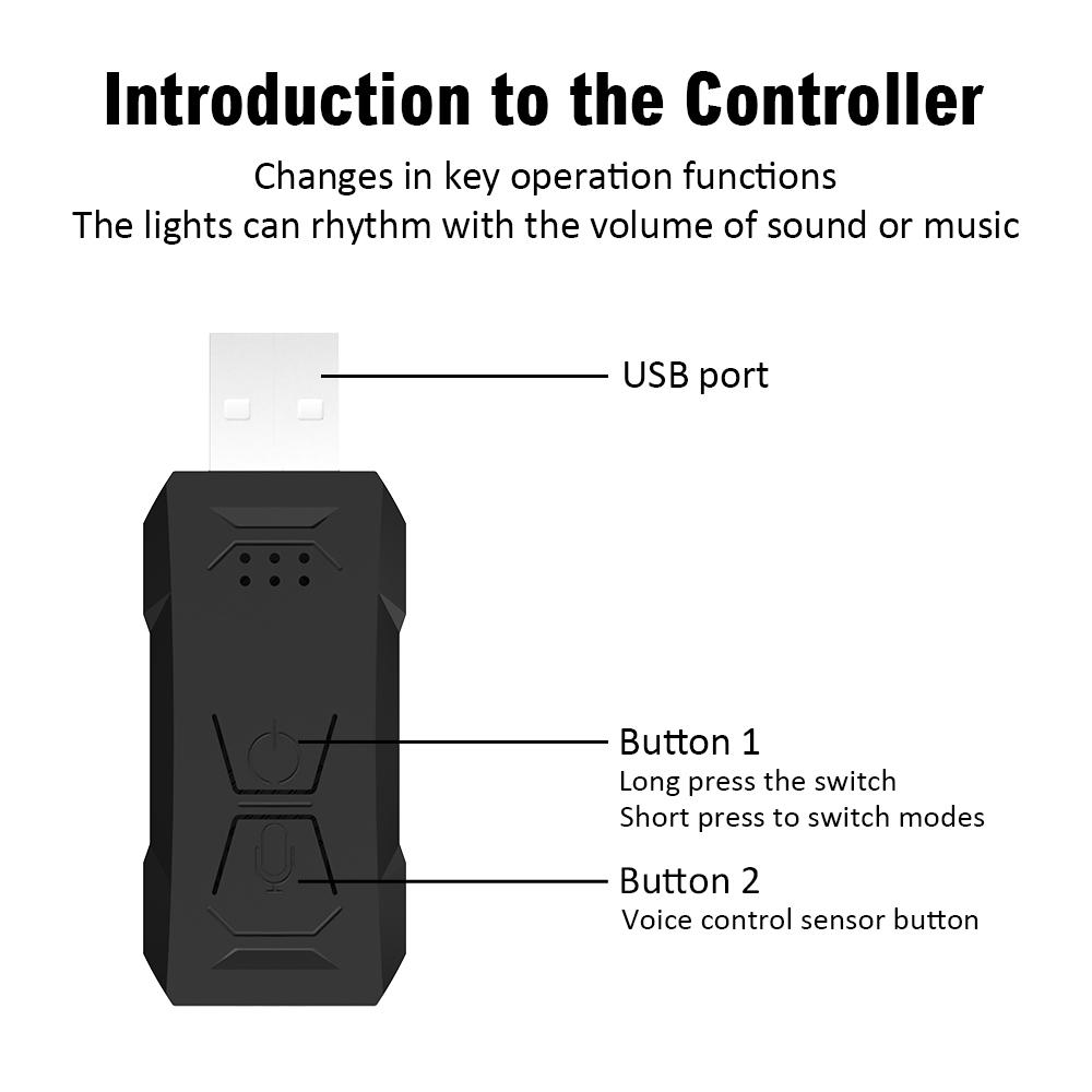 Vehicle-mounted LED central control instrument panel fiber optic, automotive decoration ambient light lamp, atmosphere light