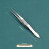 Пинцеты из нержавеющей стали с нескользящими наконечниками, изогнутая и прямая головка, для офтальмологии и ремонта электрооборудования, длинный зажим для водных растений, доставка поштучно