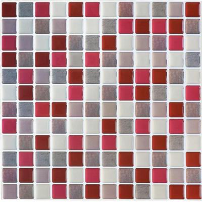 Обои для плитки YUNHE Remake Wall 3D Heat Stain Easy Furniture and Item Mosaic Plitker Винный цвет Наклейка, Наклейка, Лист, Наклейка, Водонепроницаемая,