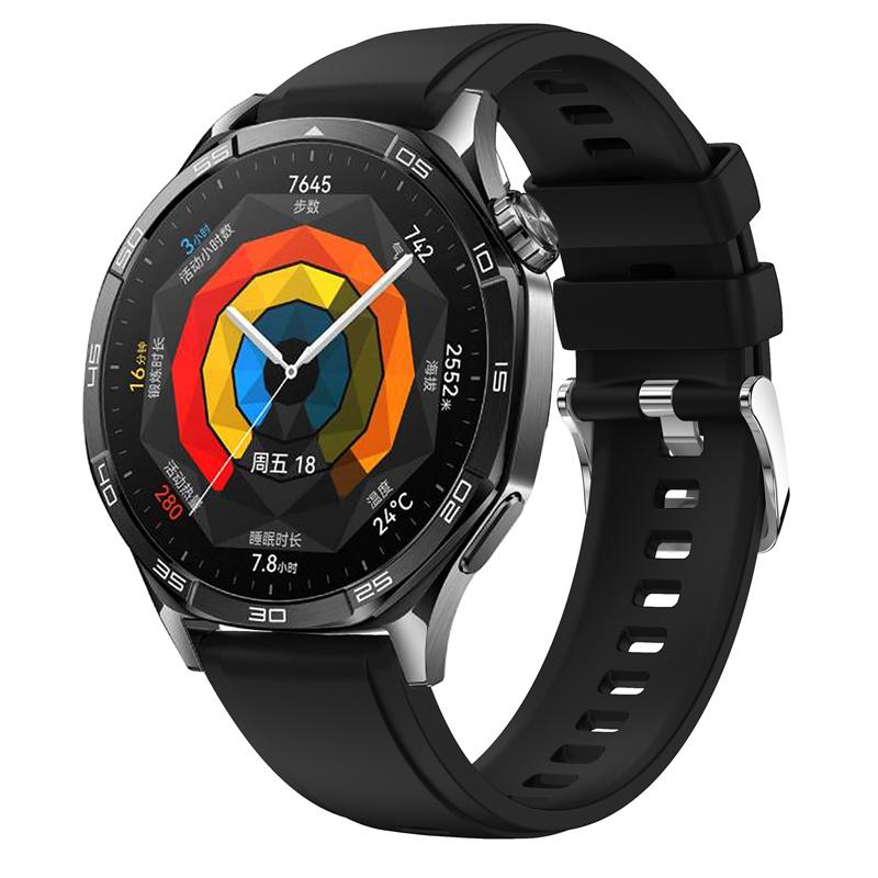 22 мм силиконовые ремешки для Huawei Watch GT5 46 ремешок для часов с пряжкой того же цвета ремешок для Huawei Watch GT5 Pro 46 мм