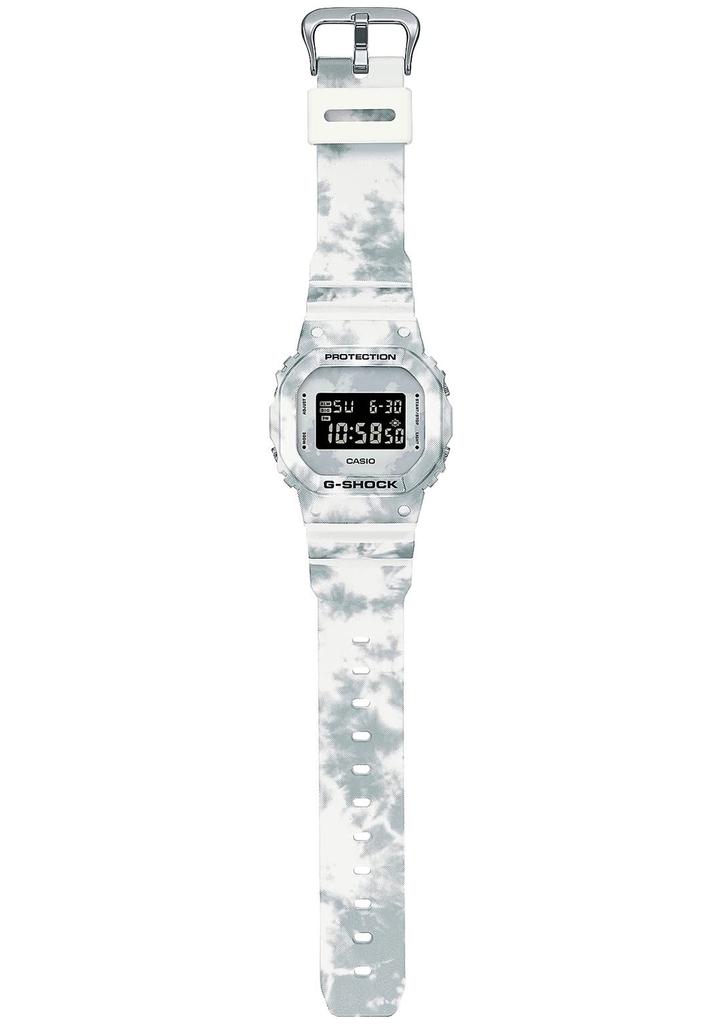 Часы SNOW CAMOUFLAGE Белый [Casio] G-Shock []GRUNGE DW-5600GC-7JF Мужские