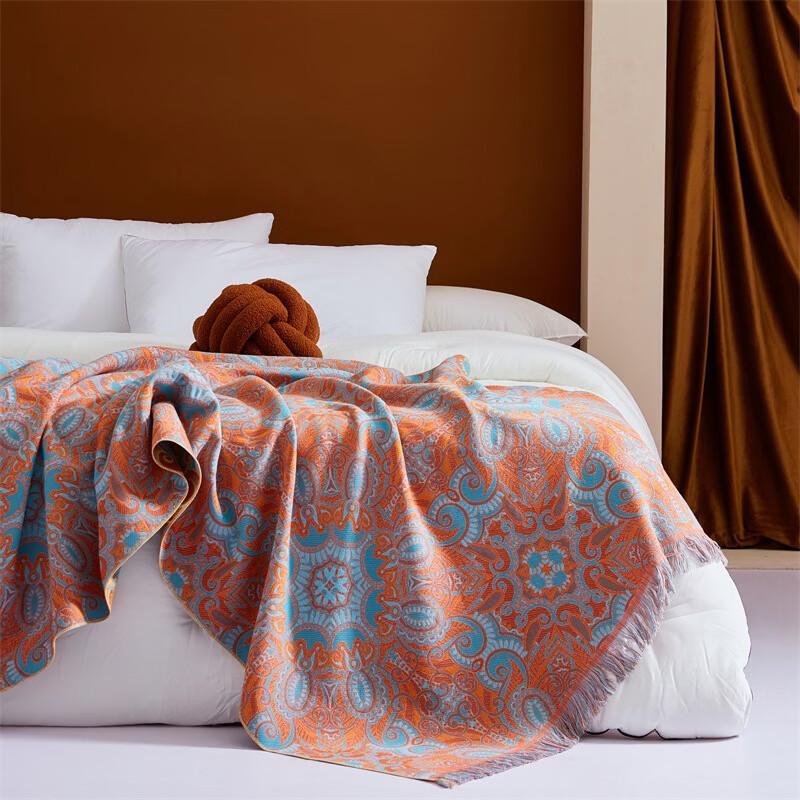 Brangdy Nordic Tassel Woven Blanket