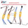 30A 40A RC Бесколлекторный Двигатель Драйвер Потенциометр ESC 6-16V Модуль Регулятора Скорости для Самолета Квадрокоптера Дрона Модели Вертолета