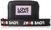 Кошелек LOVE BOAT на молнии по периметру с ремешком