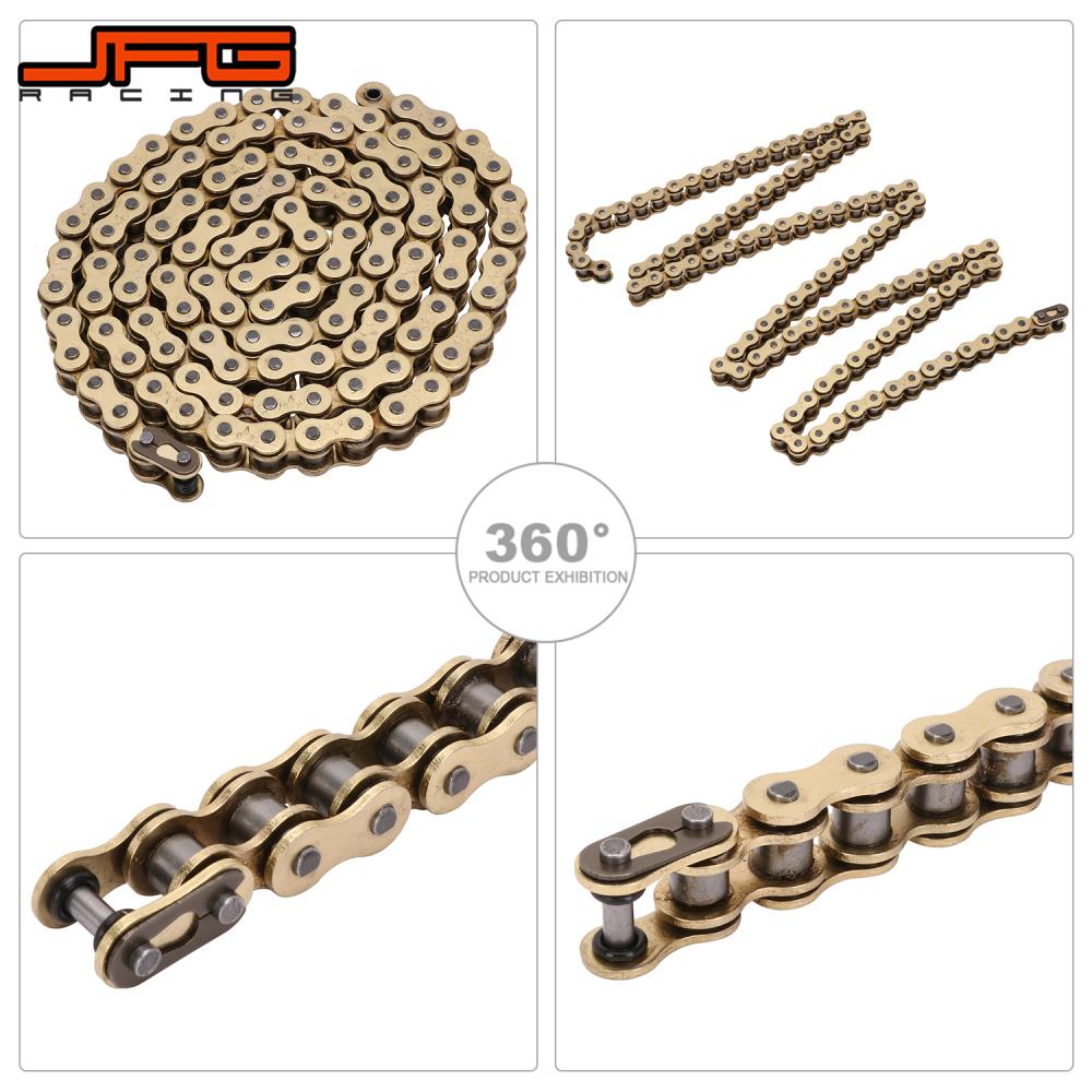 Мотоциклетная цепь 106L 112L 120L 128L для Sur Ron Sur-Ron Surron Light Bee Light Bee X S Электро-кроссового велосипеда