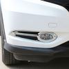 2 шт. Накладка на рамку передней противотуманной фары для Honda Vezel HRV HR-V ABS Хром 2014 15 2016 2017 2018 ABS Хром Аксессуары
