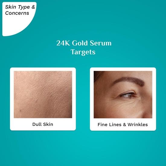 Pilgrim 24K Gold Face Serum с ниацинамидом и гиалуроновой кислотой, Dewy Primer для макияжа лица, корейский уход за кожей для унисекс, 20 мл