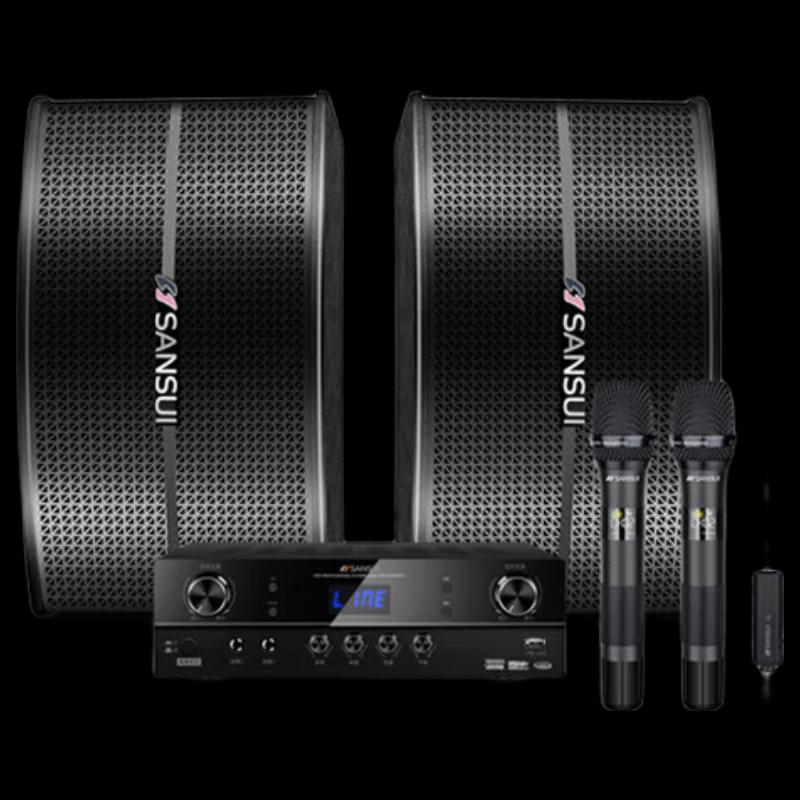 SANSUI KF2 Профессиональная система для домашнего караоке KTV Smart Home, штепсель CN (адаптер в комплекте) (Китайская версия)